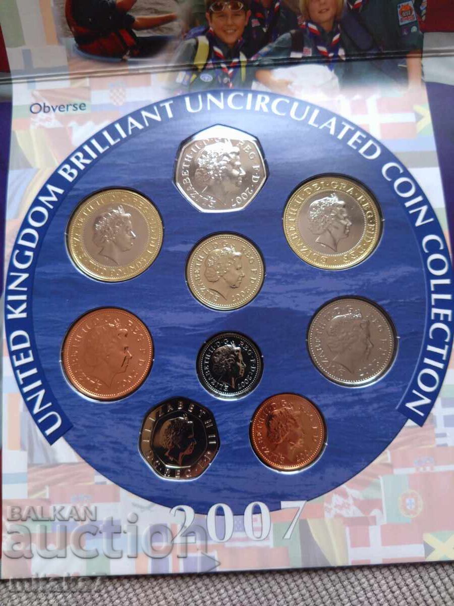 Сет монети 2007 година, Великобритания с цена € 28.00 | 54.76 лв. Сет монети 2007 година, Великобритания с цена € 28.00 | 54.76 лв.