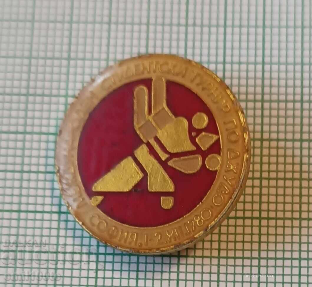 Emblemă - Turneul Internațional Studențesc de Judo Sofia 1980 cu preț € 1.50 | 2.93 BGN