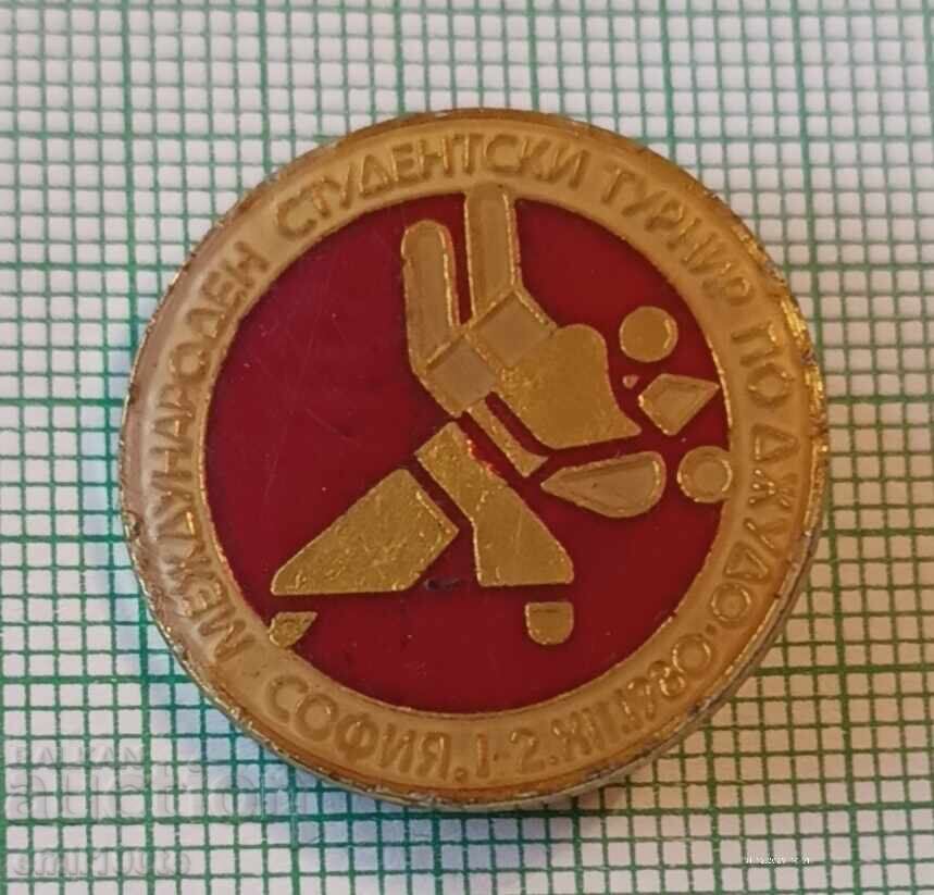 Emblemă - Turneul Internațional Studențesc de Judo Sofia 1980