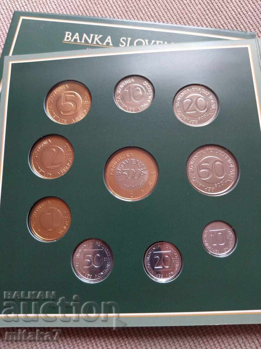 Доставка на Сет монети 2006 година, Словения