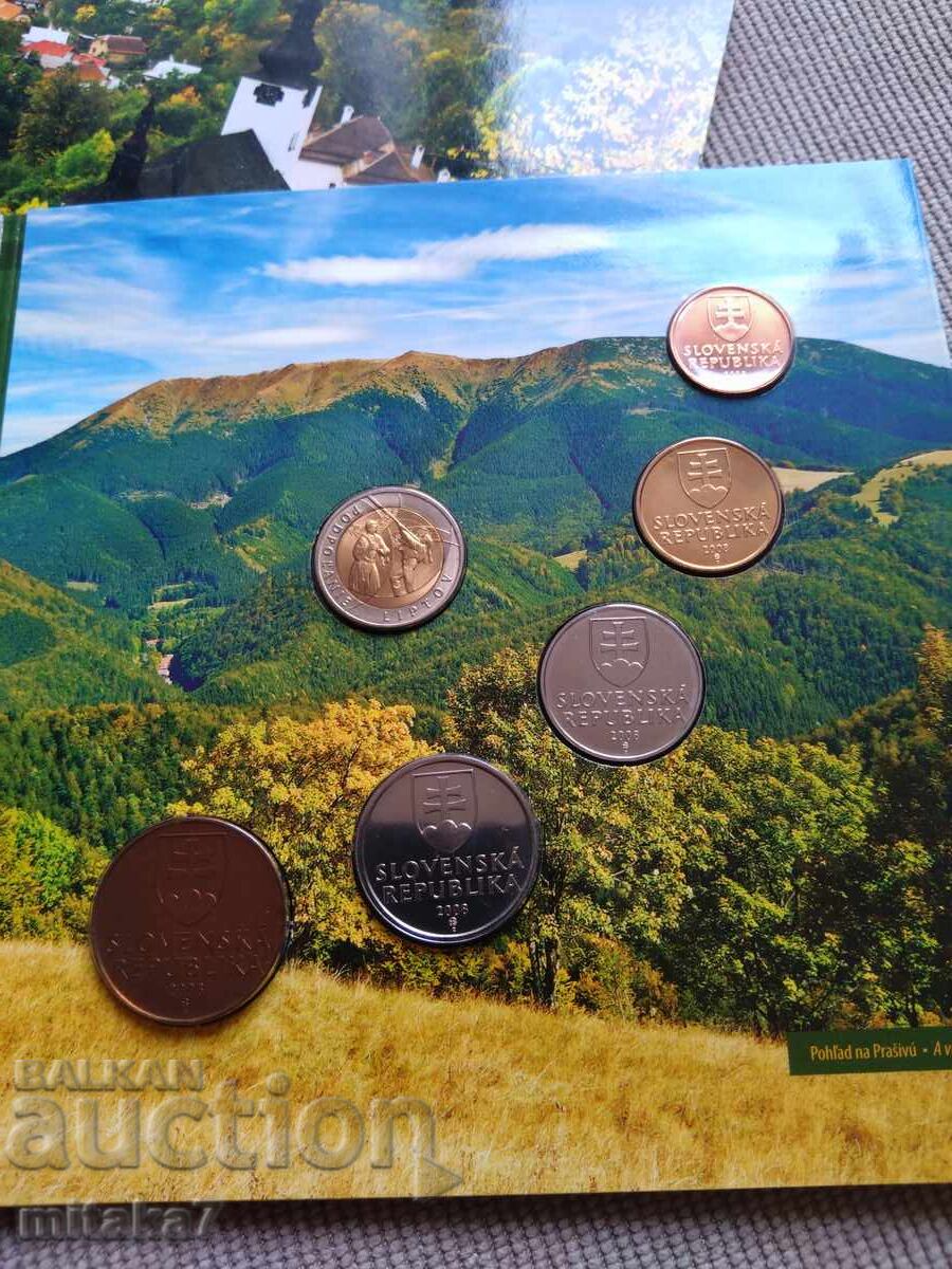 Аукцион Сет монети 2008 година, Словакия Аукцион Сет монети 2008 година, Словакия