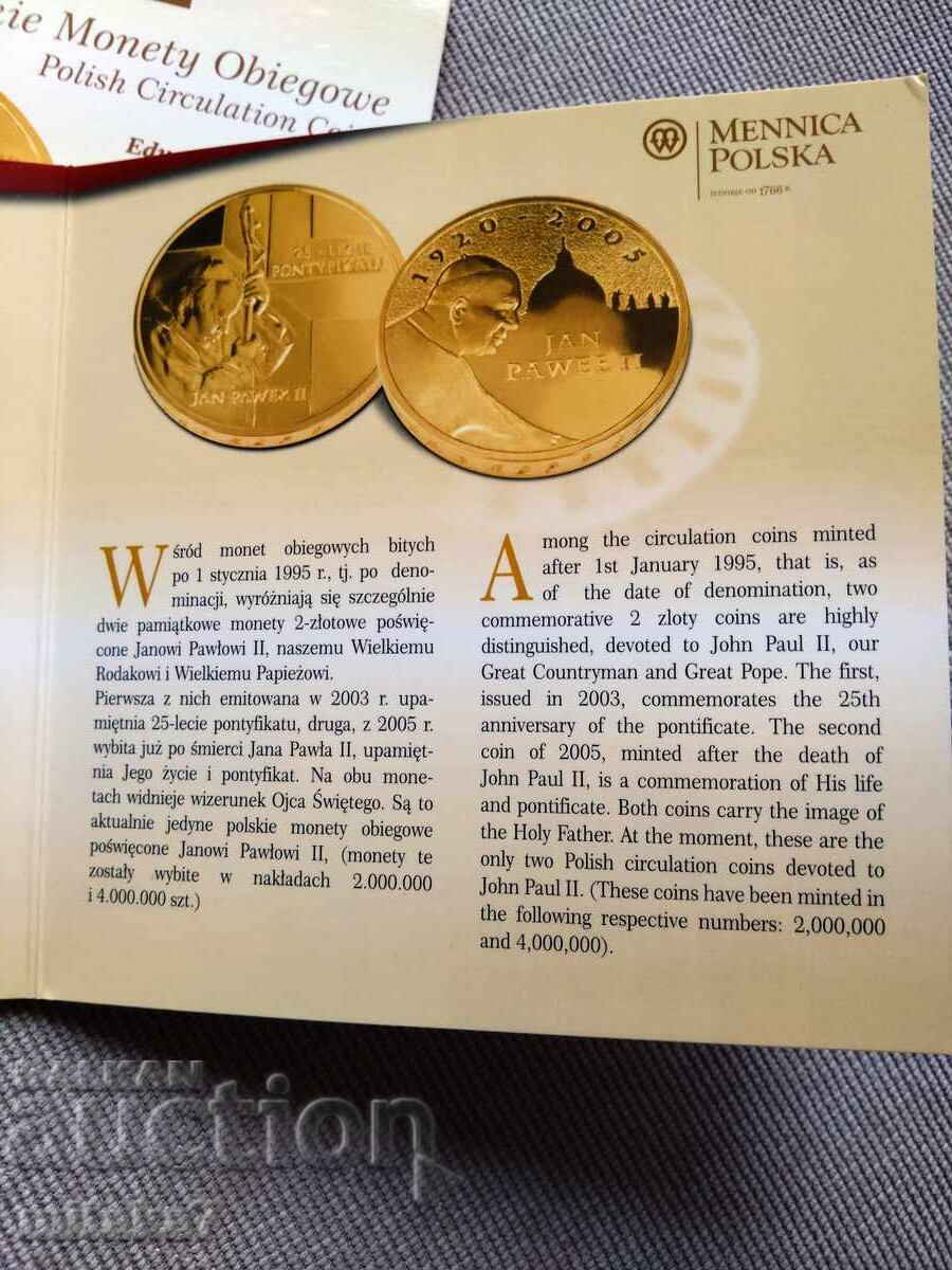 Сет монети Полша - 6 Сет монети Полша - 6