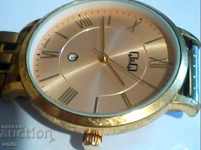 Beautiful gold-plated QQ watch, original, working - 6 Beautiful gold-plated QQ watch, original, working - 6