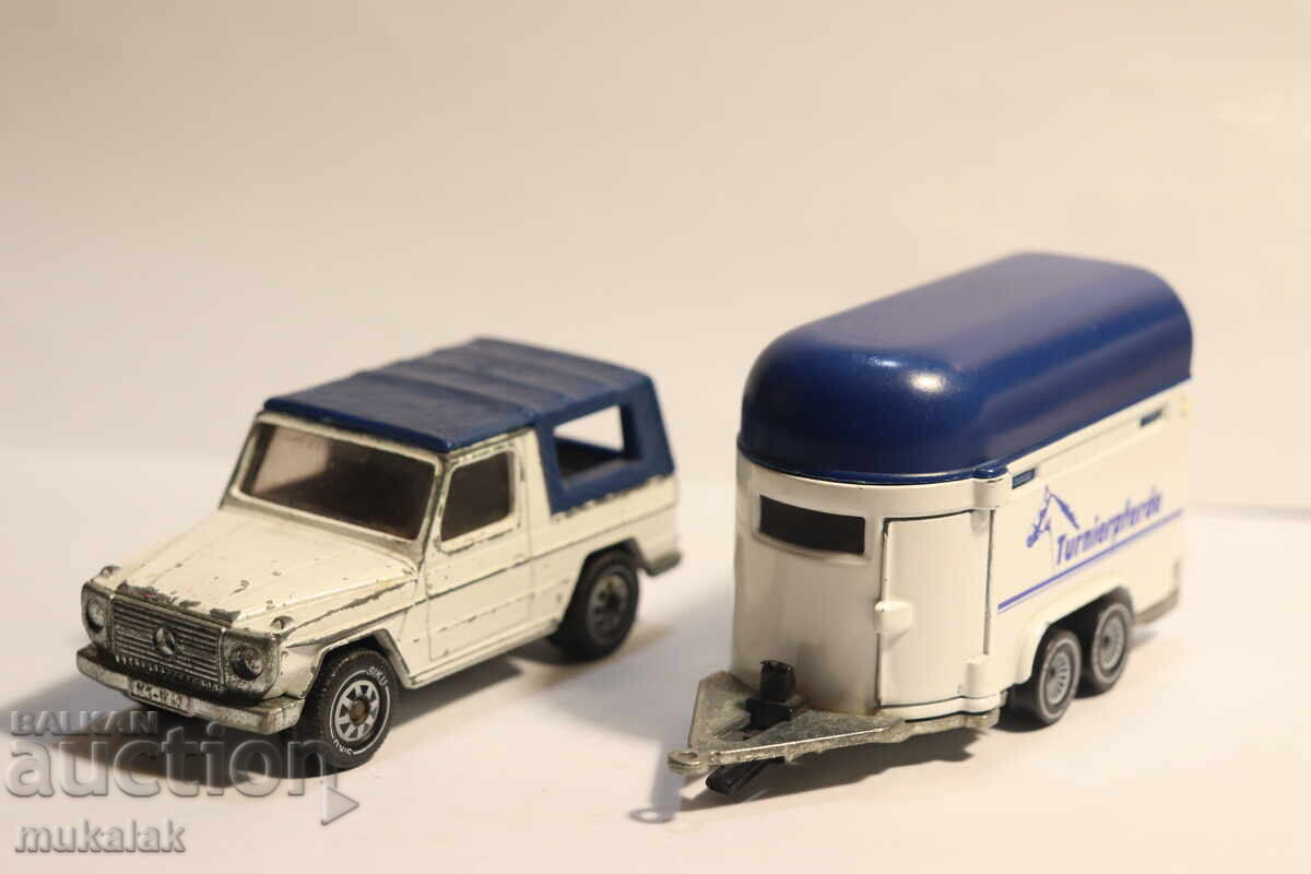 1/55?? SIKU MERCEDES BENZ ΠΡΕΒΟΖ ΓΙΑ ΑΛΟΓΑ ΚΑΡΟΤΣΙ ΜΟΝΤΕΛΟ - 5