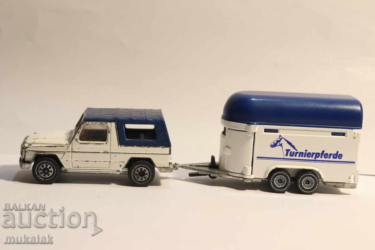 1/55?? SIKU MERCEDES BENZ ΠΡΕΒΟΖ ΓΙΑ ΑΛΟΓΑ ΚΑΡΟΤΣΙ ΜΟΝΤΕΛΟ