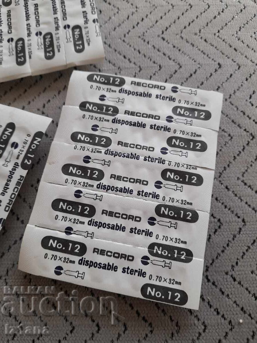 Old Record syringe needles with price € 16.00 | 31.29 BGN Old Record syringe needles with price € 16.00 | 31.29 BGN