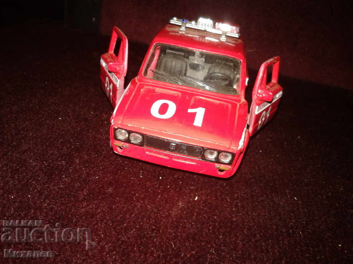 Cărucior metalic LADA VAZ -2106 Pompieri - 5 Cărucior metalic LADA VAZ -2106 Pompieri - 5