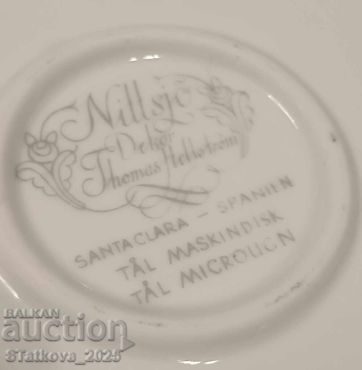 Licitație Măreț platou din porțelan - porțelan spaniol