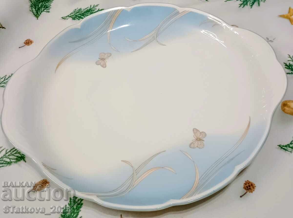 Măreț platou din porțelan - porțelan spaniol