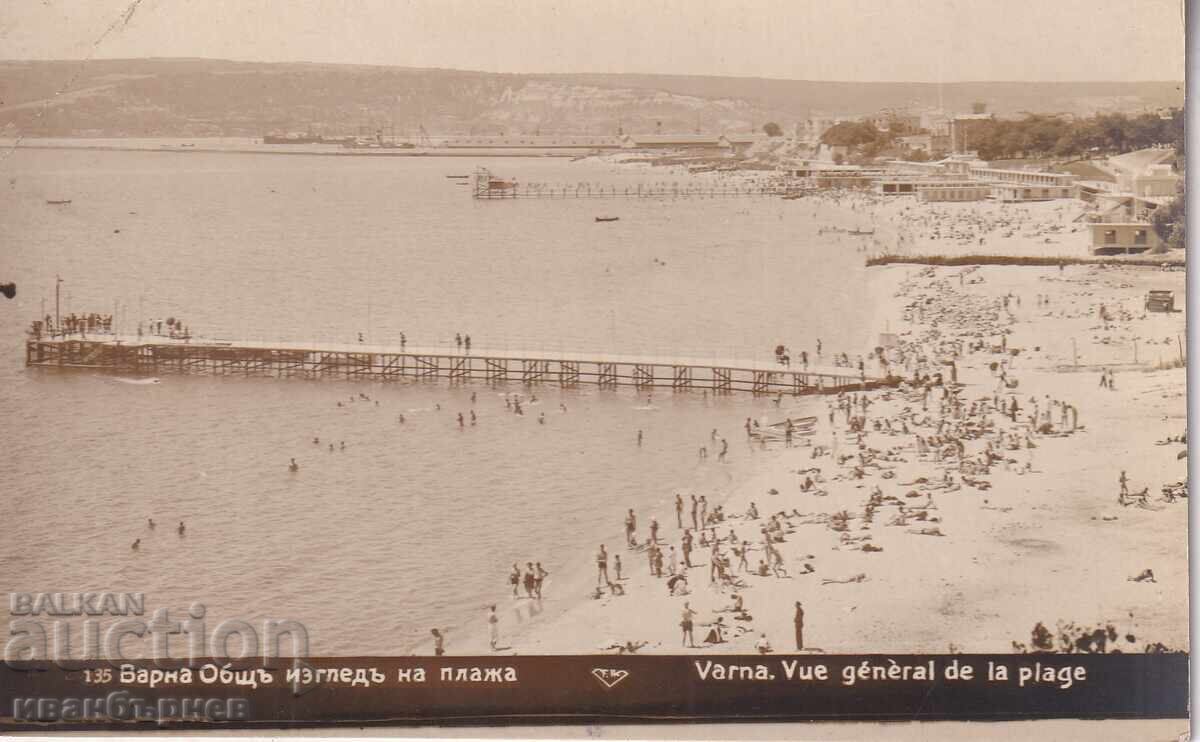 193?-ВАРНА-РЯДКА КАРТИЧКА-ПЛАЖА И МОРСКИТЕ БАНИ-17