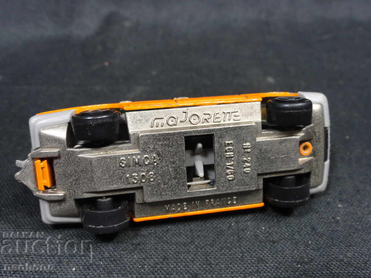 ΠΑΛΙΟ ΡΕΤΡΟ ΜΕΤΑΛΛΙΚΟ ΑΥΤΟΚΙΝΗΤΑΚΙ MAJORETTE FRANCE SIMCA 1308 - 6 ΠΑΛΙΟ ΡΕΤΡΟ ΜΕΤΑΛΛΙΚΟ ΑΥΤΟΚΙΝΗΤΑΚΙ MAJORETTE FRANCE SIMCA 1308 - 6