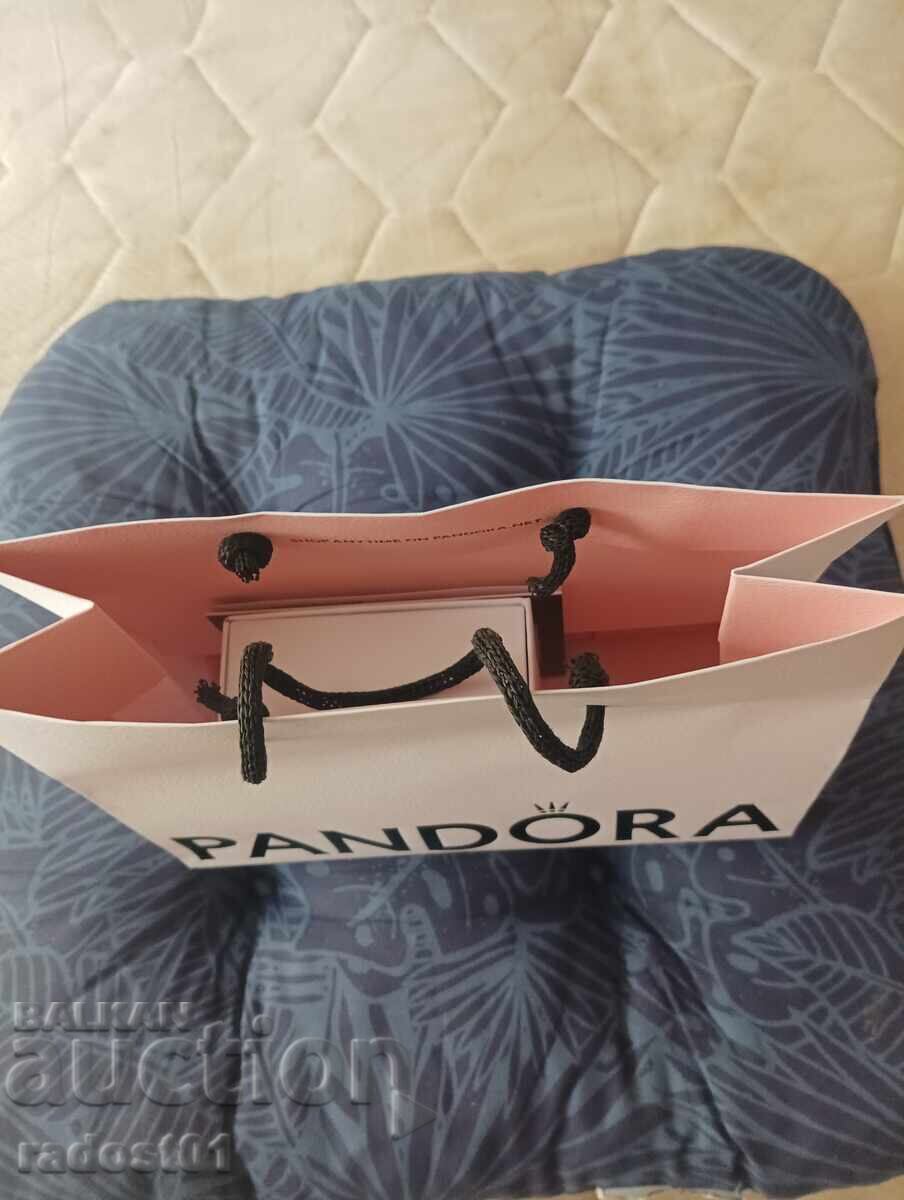 BRĂȚARĂ NOUĂ PANDORA DIN ARGINT - 925/1000 B.Z.C - 6 BRĂȚARĂ NOUĂ PANDORA DIN ARGINT - 925/1000 B.Z.C - 6