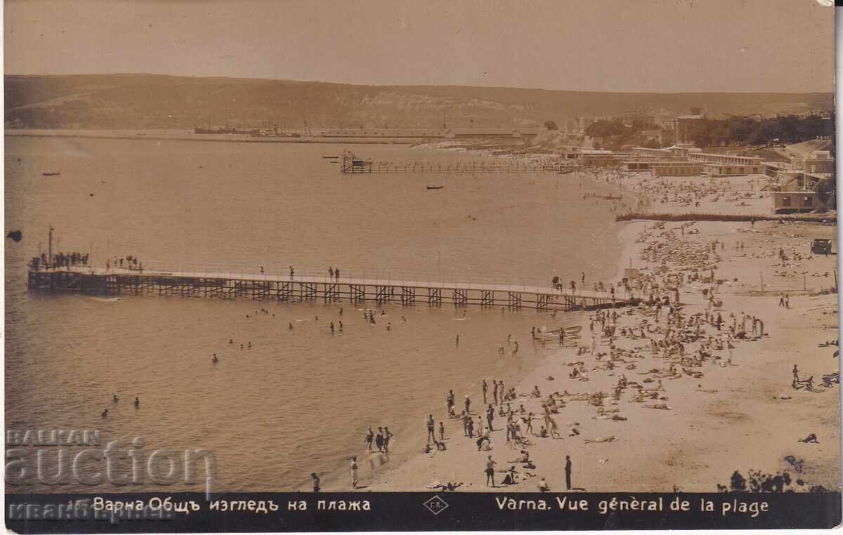 193?-ВАРНА-РЯДКА КАРТИЧКА-ПЛАЖА И МОРСКИТЕ БАНИ-21