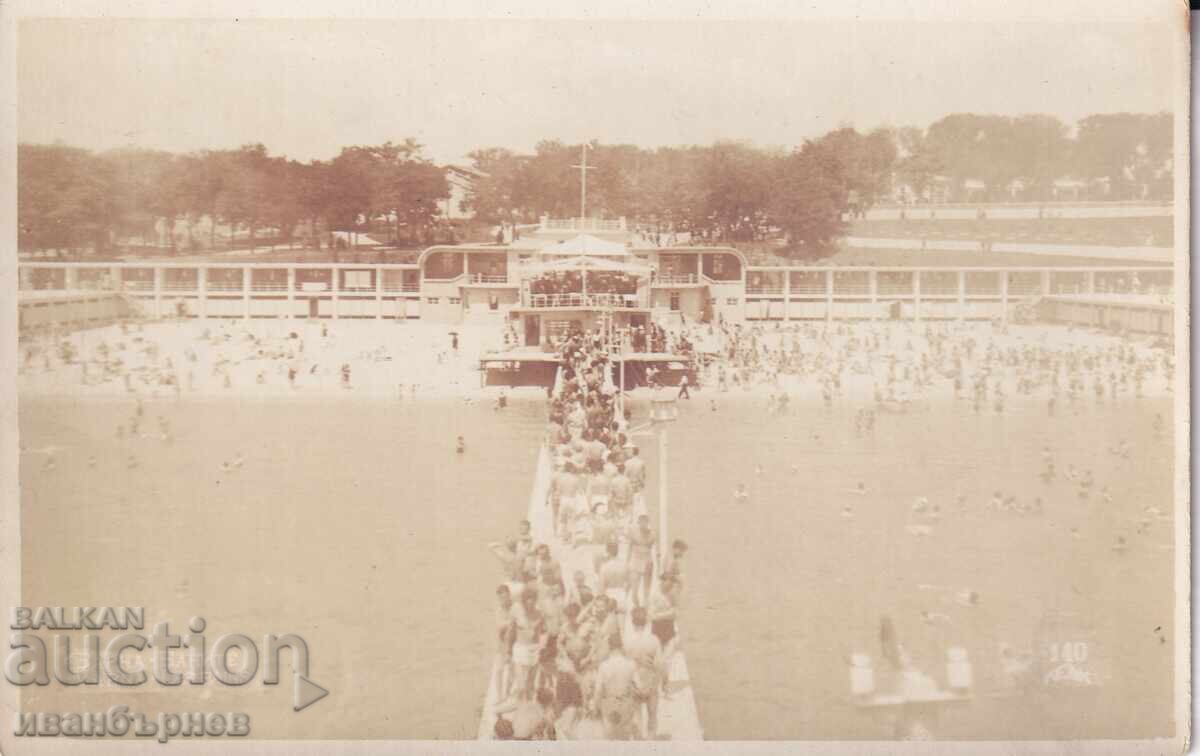 193?-VARNA-RARE CARD-BEACH AND SEA BATHS-29