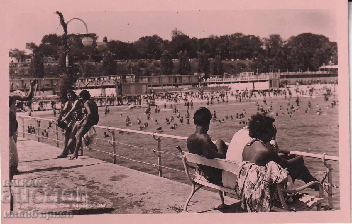 193?-VARNA-RARE CARD-BEACH AND SEA BATHS-35