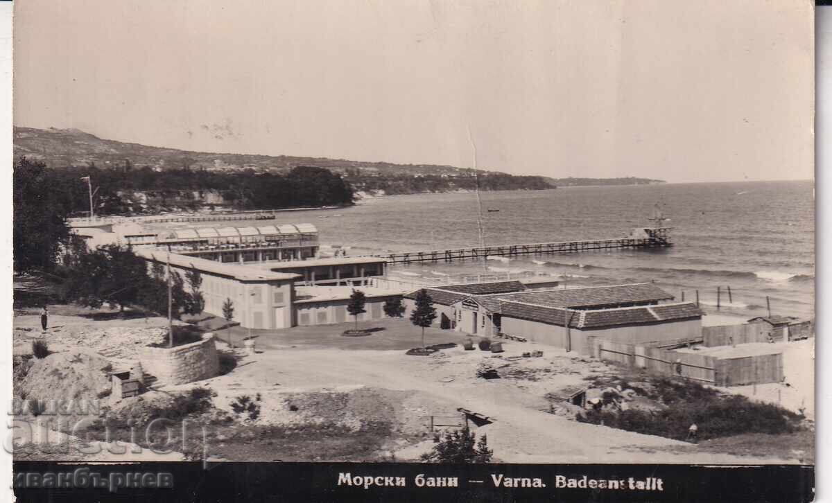 193?-ВАРНА-РЯДКА КАРТИЧКА-ПЛАЖА И МОРСКИТЕ БАНИ-43