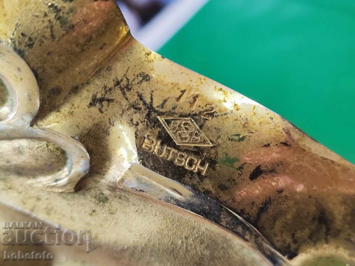 Μπρούτζινη πλαστική γλυπτική λιονταριού - 5