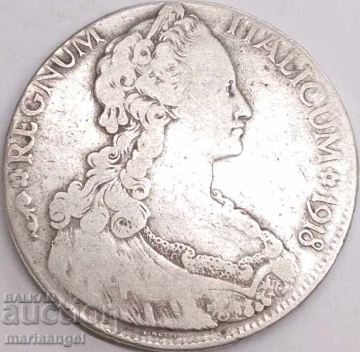 Δημοπρασία 1 τάληρο 1918 Ιταλική αποικία Ερυθραία 27,67γρ ασήμι