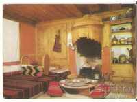 Картичка  България  Клисура Павурджиевата къща - кът*