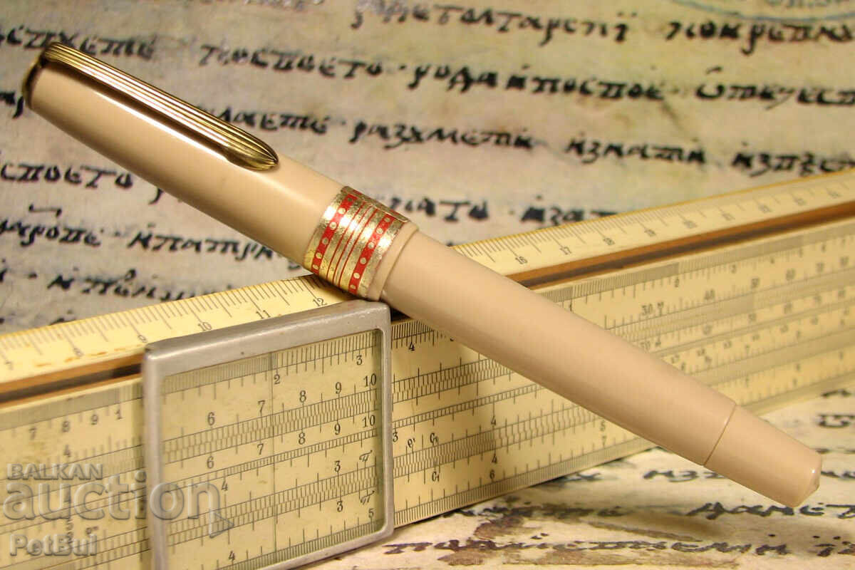 Παλιά Πένα Κίνα 60s Επιχρυσωμένο Φτερό Σήμανση Άδειο - 7 Παλιά Πένα Κίνα 60s Επιχρυσωμένο Φτερό Σήμανση Άδειο - 7