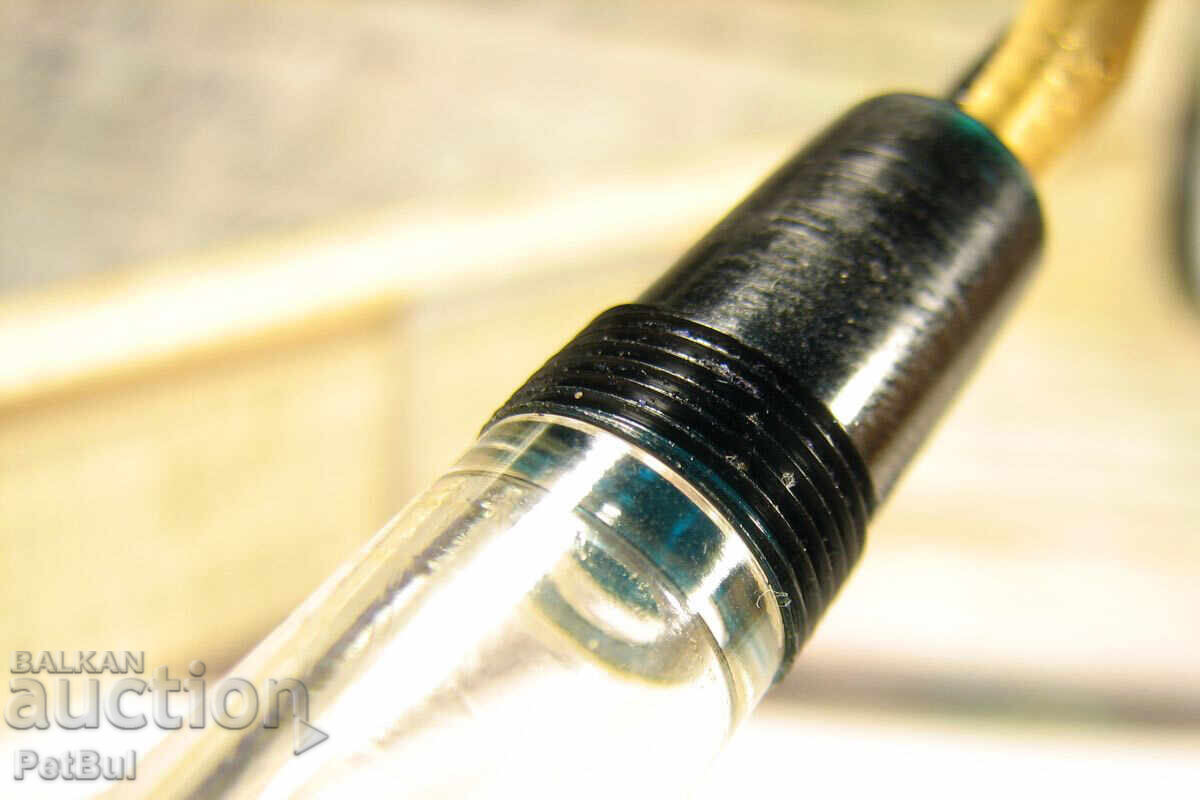 Auction Old Fountain Pen Pump, China 60s Gold-Plated Nib with Marking Auction Old Fountain Pen Pump, China 60s Gold-Plated Nib with Marking
