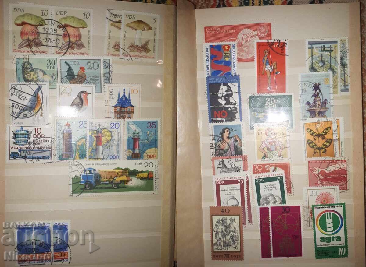 Licitație Album cu timbre poștale RDG / DDR Licitație Album cu timbre poștale RDG / DDR