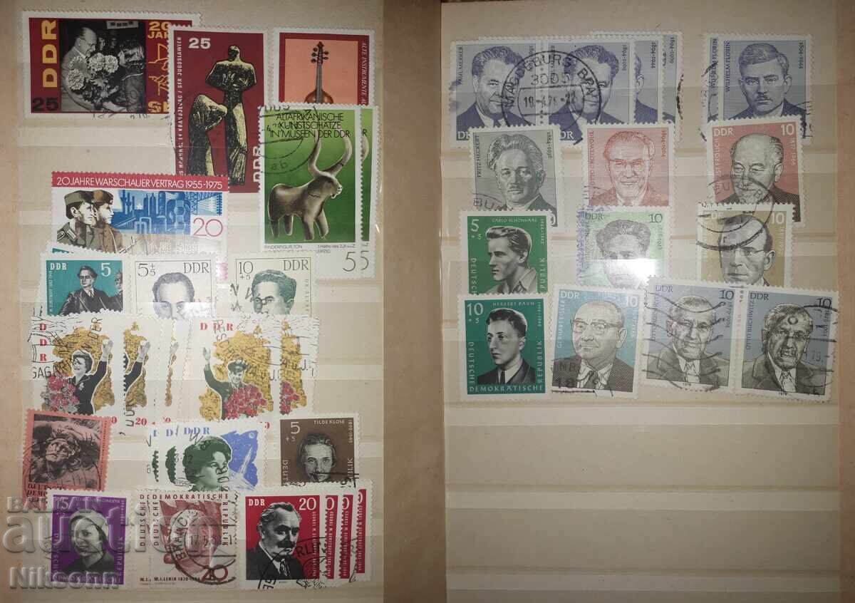 Livrarea Album cu timbre poștale RDG / DDR Livrarea Album cu timbre poștale RDG / DDR