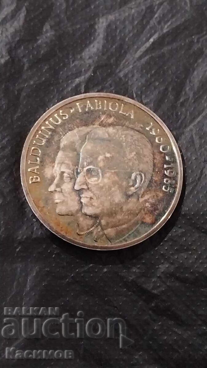 Auction Silver Jubilee Coin-Token from Belgium. LIMITED Series Auction Silver Jubilee Coin-Token from Belgium. LIMITED Series