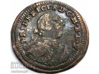 Бранденбург-Байрут 1 кройцер 1750 Германия Фридрих II рядка!