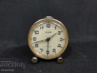 BZC OLD RETRO SOC USSR MECHANICAL CLOCK ALARM CLOCK GLORY