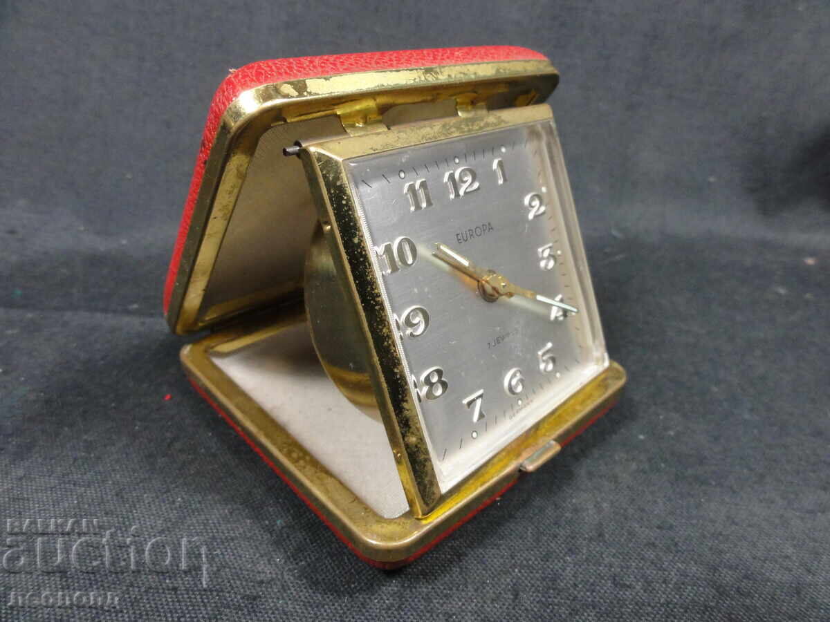 Аукцион БЗЦ СТАР РЕТРО МЕХАНИЧЕН ЧАСОВНИК БУДИЛНИК EUROPA Аукцион БЗЦ СТАР РЕТРО МЕХАНИЧЕН ЧАСОВНИК БУДИЛНИК EUROPA