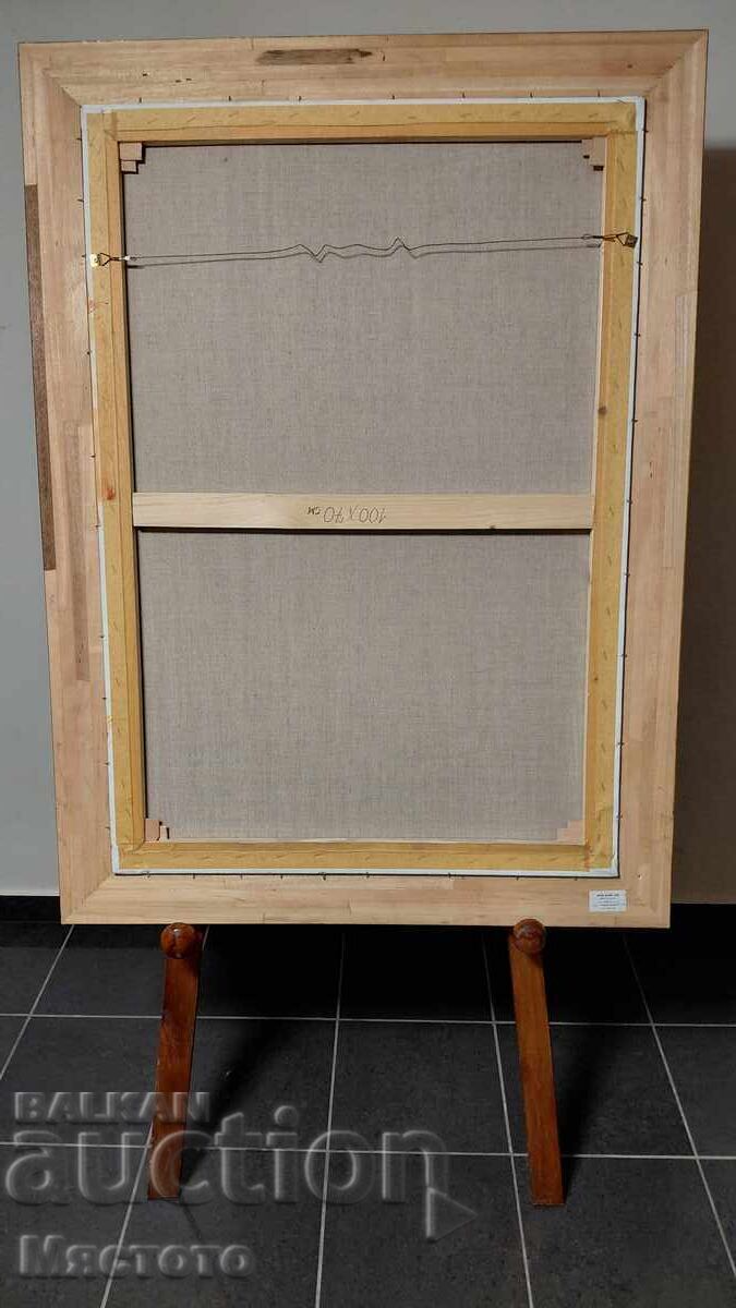 Stoymen Stoilov 100cm/70cm tablou mare în ulei - 5