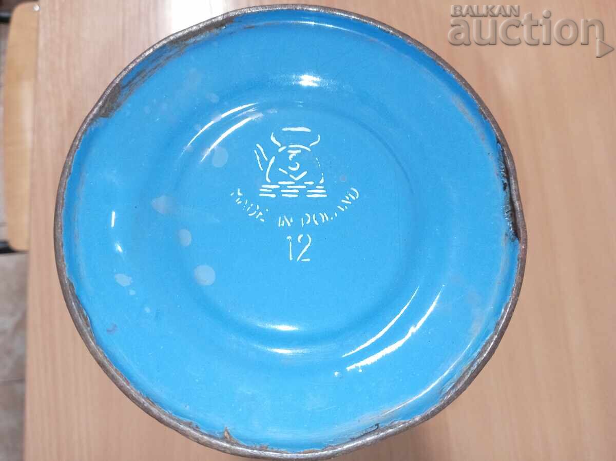 ретро винтидж емайлиран съд за храна - 5 ретро винтидж емайлиран съд за храна - 5