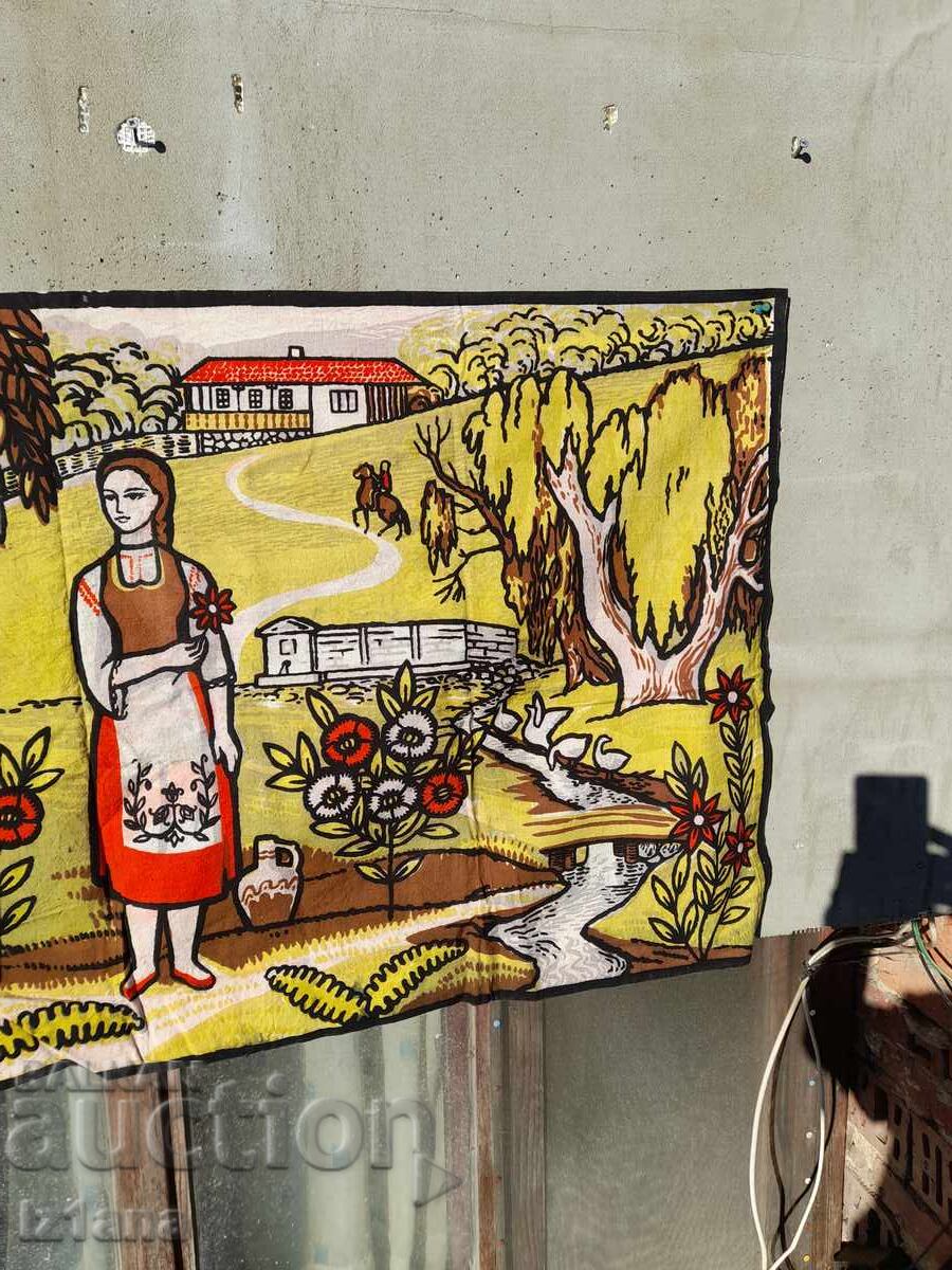 Старинен ковьор,покривка за стена - 5