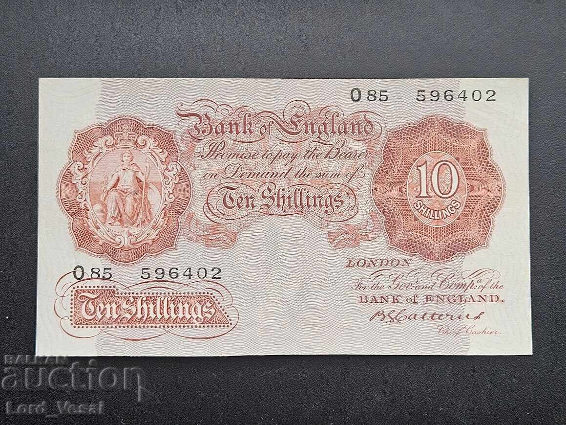 10 шилинга ND (1929-1934 Серия А; Британия, без нишка) 10 шилинга ND (1929-1934 Серия А; Британия, без нишка)