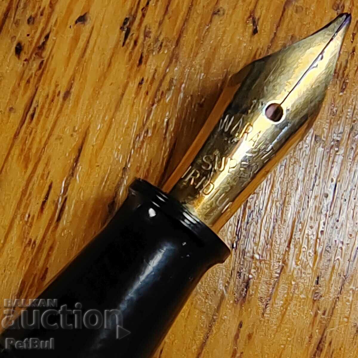Old Fountain Pen with Lever Filling and Warranted Nib with price € 9.99 | 19.54 BGN