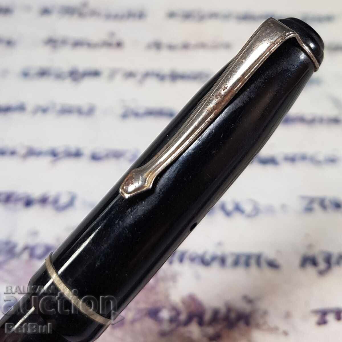 Delivery of Old Fountain Pen with Lever Filling and Warranted Nib