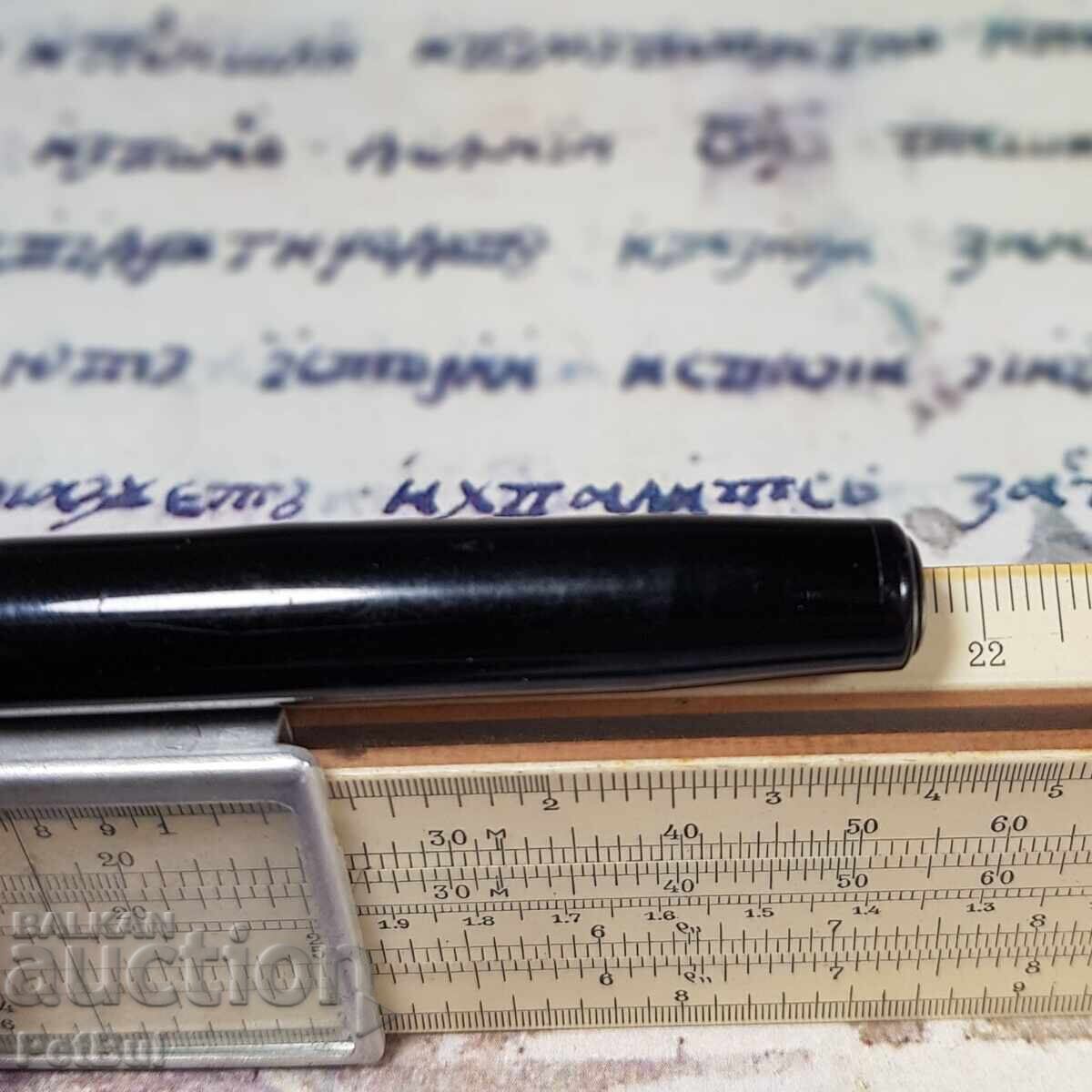 Old Fountain Pen with Lever Filling and Warranted Nib - 6