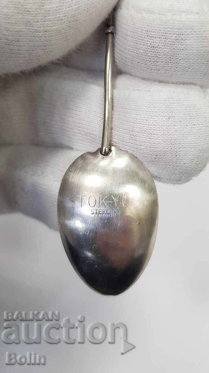 Доставка на Сребърна, лъжичка ТОКИО - ЯПОНИЯ - Sterling Доставка на Сребърна, лъжичка ТОКИО - ЯПОНИЯ - Sterling