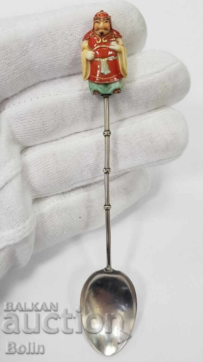 Сребърна, лъжичка ТОКИО - ЯПОНИЯ - Sterling Сребърна, лъжичка ТОКИО - ЯПОНИЯ - Sterling