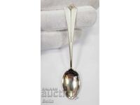 Linguriță de argint, aurită cu Email - Norvegia - Marcaj 925