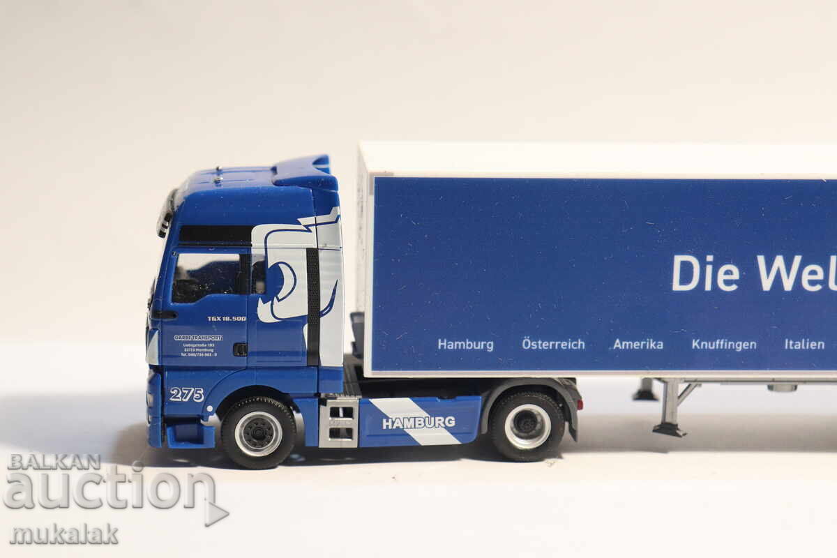 HERPA H0 1/87 MAN KAMION ΜΟΝΤΕΛΟ ΤΙΡ ΚΟΛΙΤΣΑ με τιμή € 18.00 | 35.20 BGN