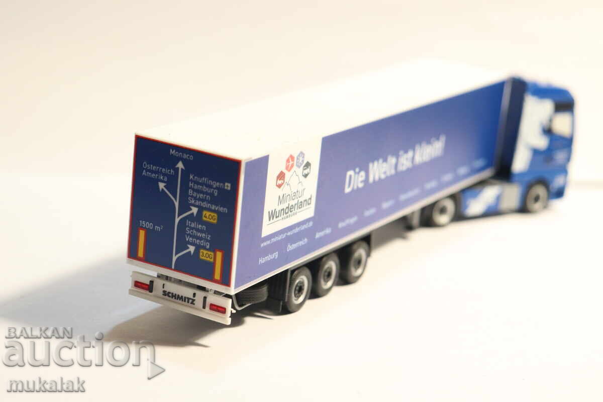 HERPA H0 1/87 MAN KAMION ΜΟΝΤΕΛΟ ΤΙΡ ΚΟΛΙΤΣΑ - 7