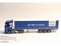 HERPA   H0 1/87   MAN   КАМИОН    МОДЕЛ ТИР КОЛИЧКА