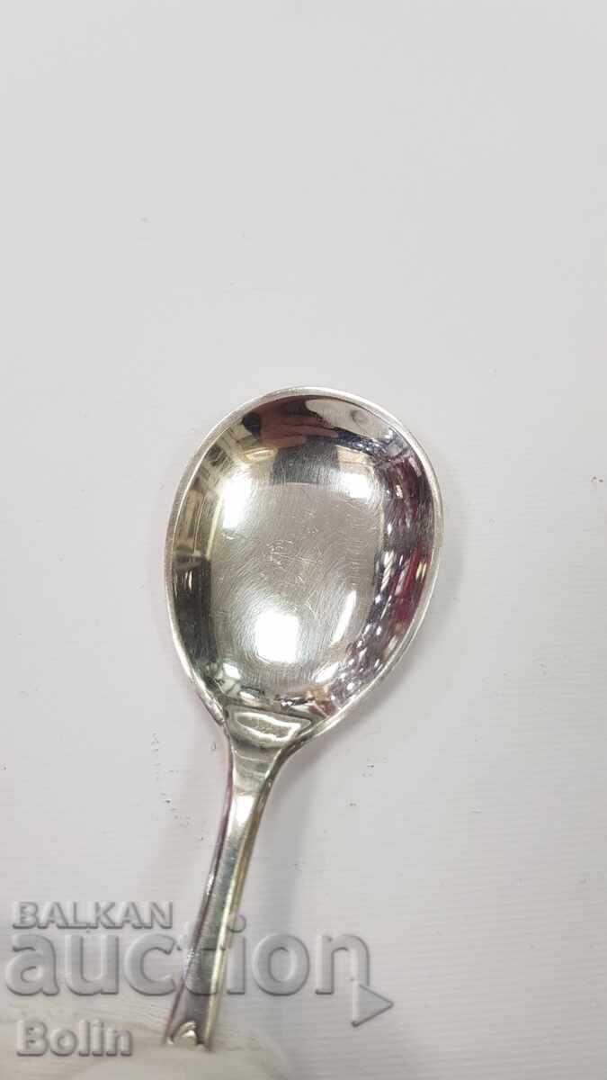 Доставка на Ажурна сребърна лъжичка, лъжица 830 проба - Европа Доставка на Ажурна сребърна лъжичка, лъжица 830 проба - Европа