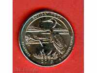 USA 25 cent issue 2015 D DELAWARE BIRD NEW UNC