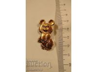 Σήμα μασκότ αρκουδάκι Μίσα Ολυμπιάδα Μόσχα 1980