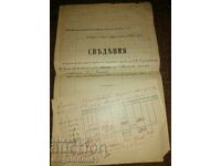 Προσωπική συνταξιοδοτική κάρτα - 1908