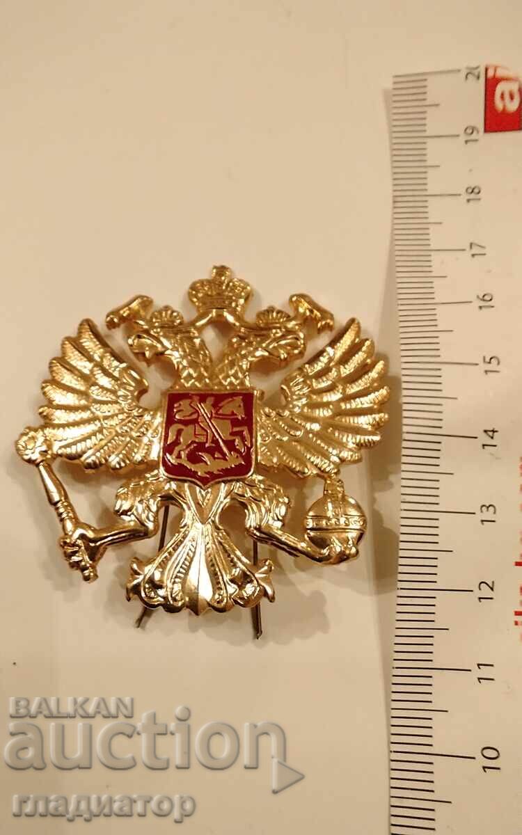 Оригинална съвременна руска военна кокарда . Отлична Оригинална съвременна руска военна кокарда . Отлична