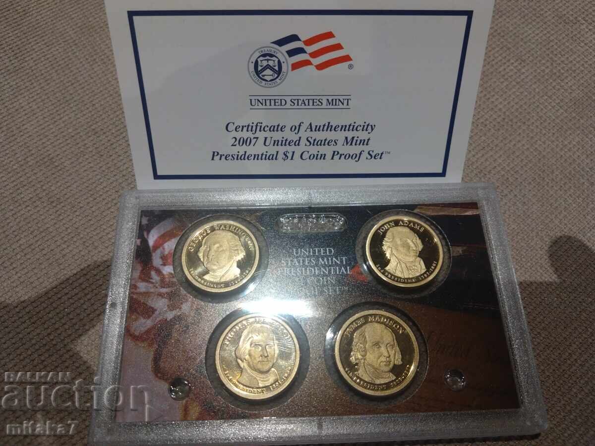 Set of coins 2007, USA Set of coins 2007, USA